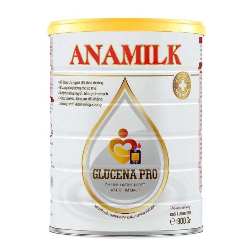 Sữa bột anamilk glucerna pro lon 900g