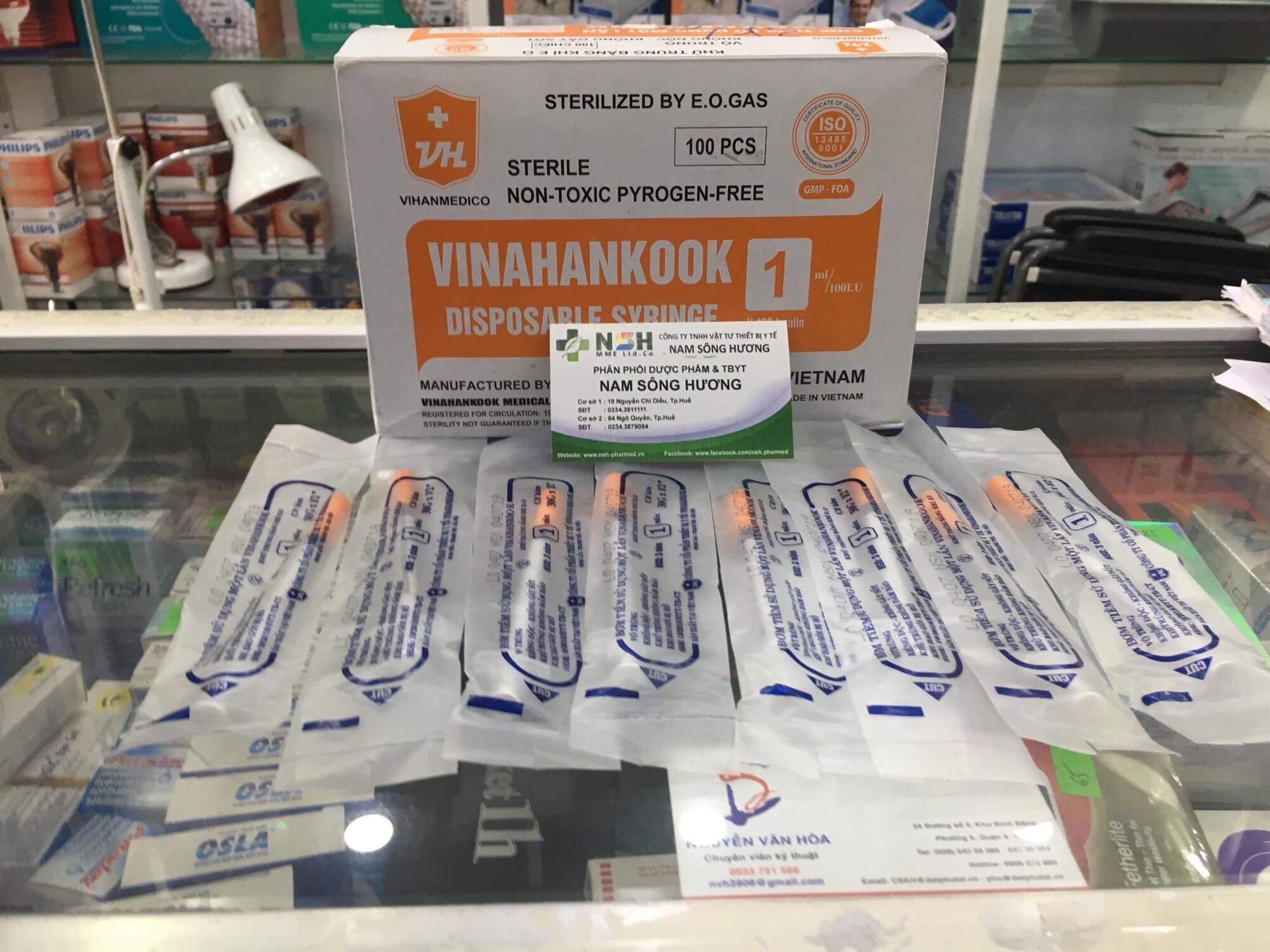 ❤️ [DATE XA] HỘP 100 cây BƠM KIM TIÊM TIỂU ĐƯỜNG INSULIN 1CC 1ML 100iu (30G) VINAHANKOOK bơm Kim tiêm Insulin 1ml/100IU Vinahankook dùng một lần, bơm tiêm tiểu đường thẩm mỹ spa 1ml/100IU