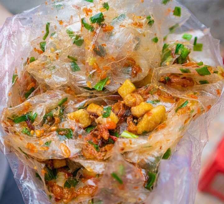 Bánh tráng xì ke.