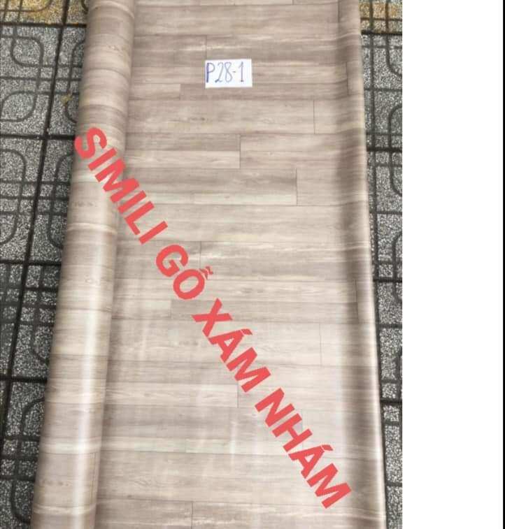 Thảm trải sàn simili giả vân gỗ mới thời thượng, thảm simili giá rẻ,