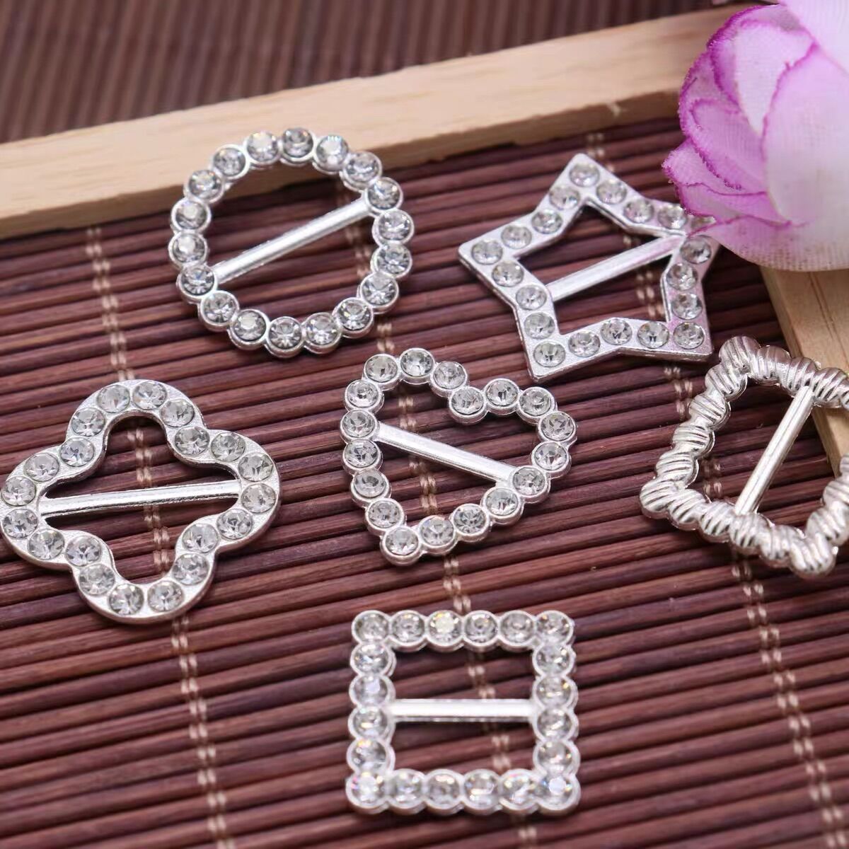 Set 10 Khuy kim loại handmade các mẫu