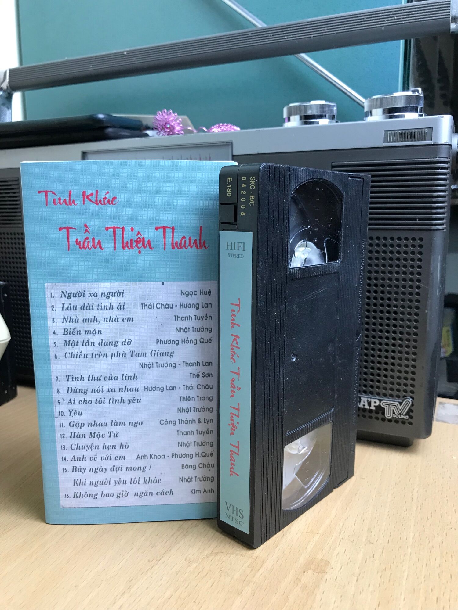 Băng VHS Tình Khúc Trần Thiện Thanh
