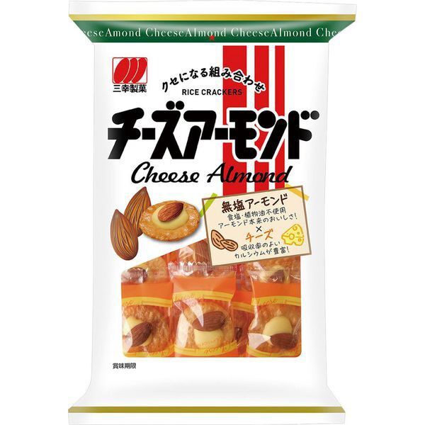 Bánh gạo hạnh nhân phô mai