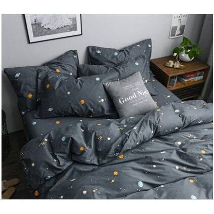 Bộ Ga gối 3 món Cotton poly bốn mùa đủ size