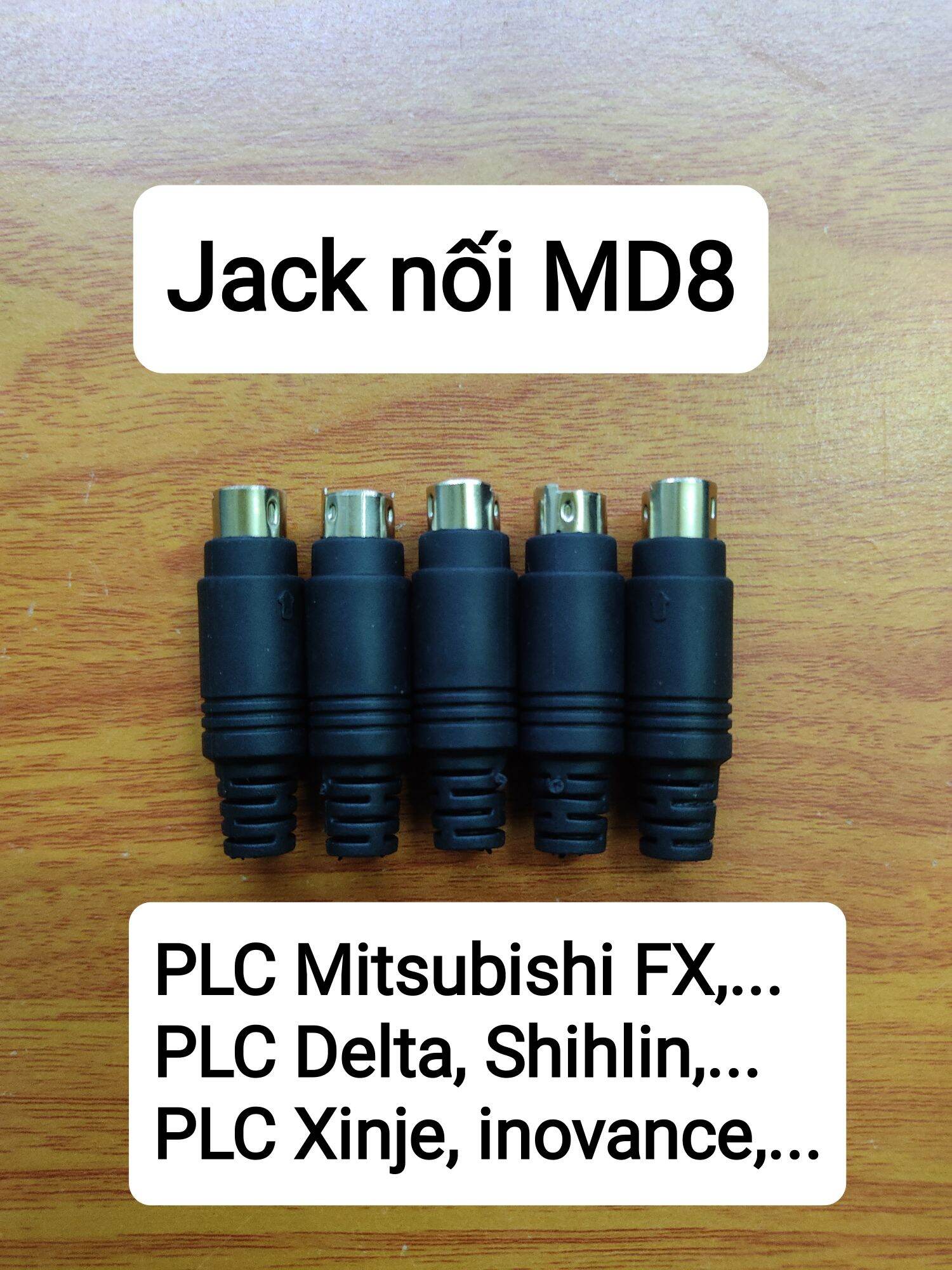Đầu nối cáp PLC. Cổng tròn, cổng DB9