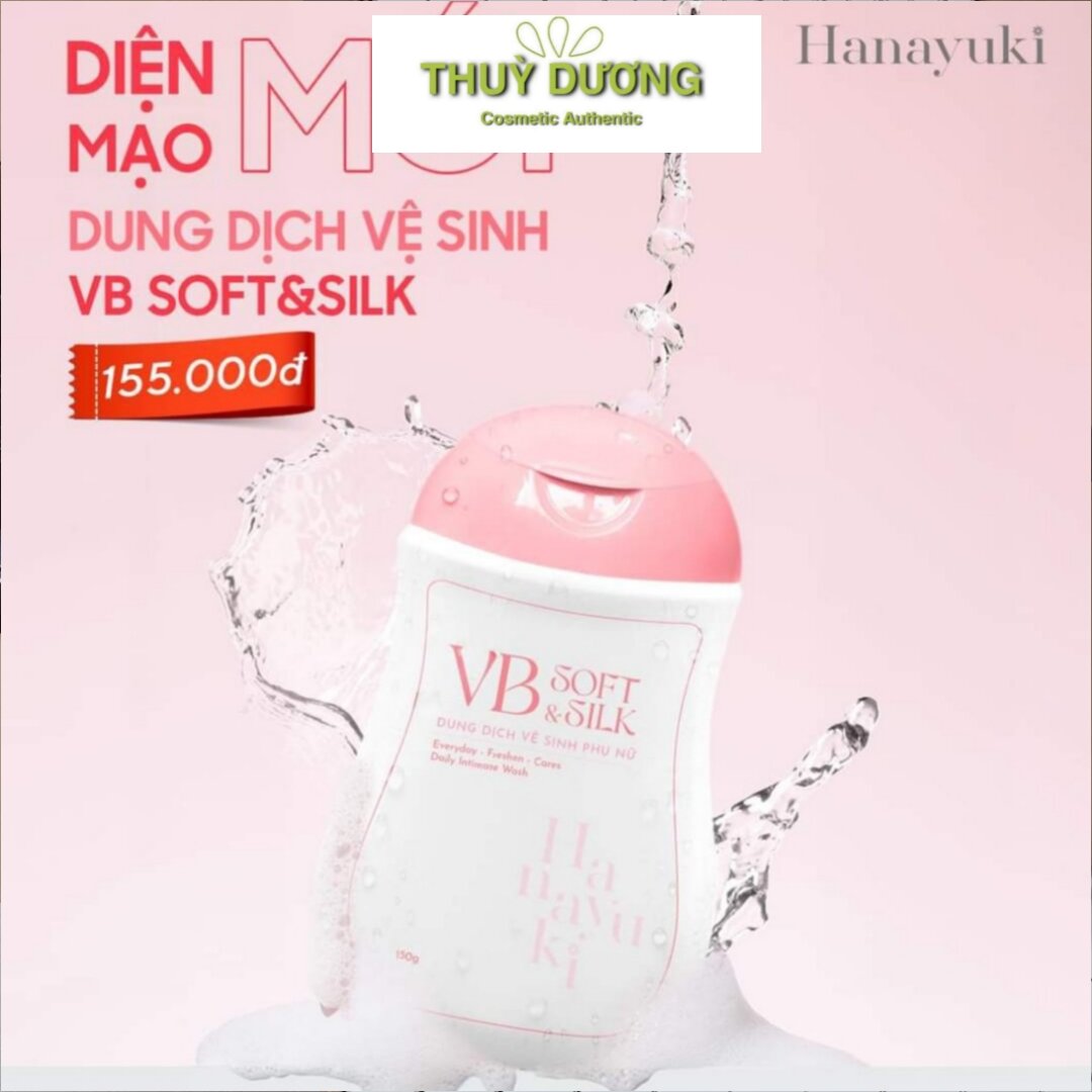 Dung dịch vệ sinh Hanayuki hồng mẫu mới