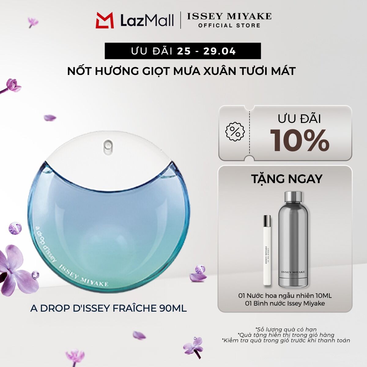 Nước hoa nữ Issey Miyake A Drop D'Issey Eau De Parfum Fraiche 90ml