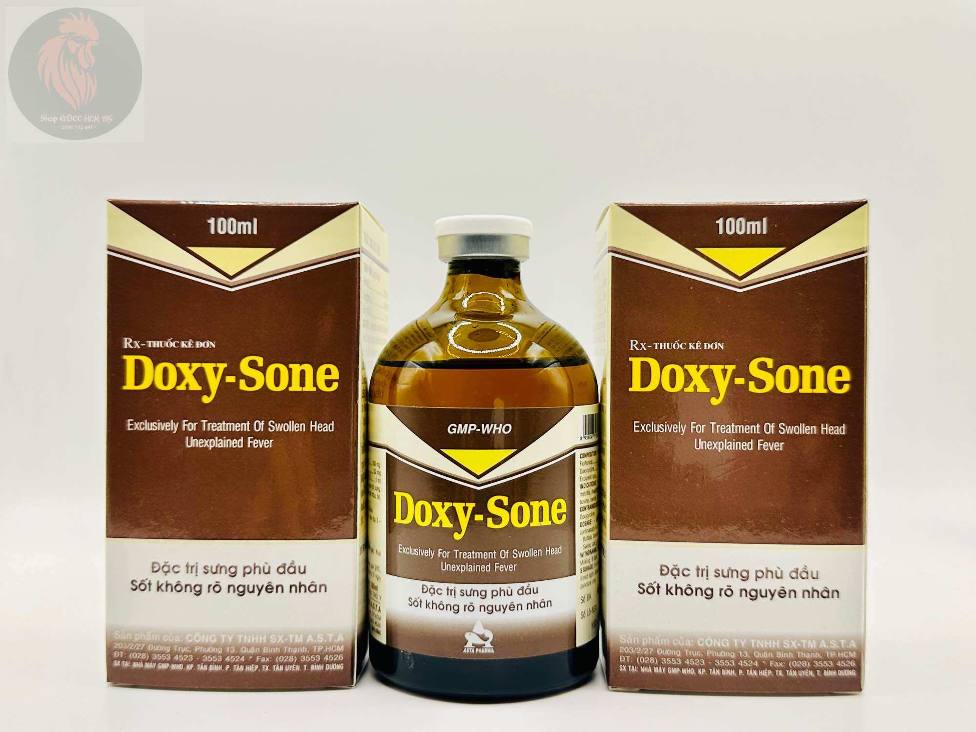 DOXY - SONE 100ml ( Sưng Phù Đầu, Khò Khè )