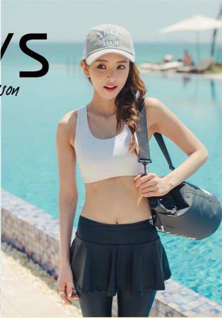 [HCM]Quần Bơi Nữ Dài Dạng Váy (Lẻ)