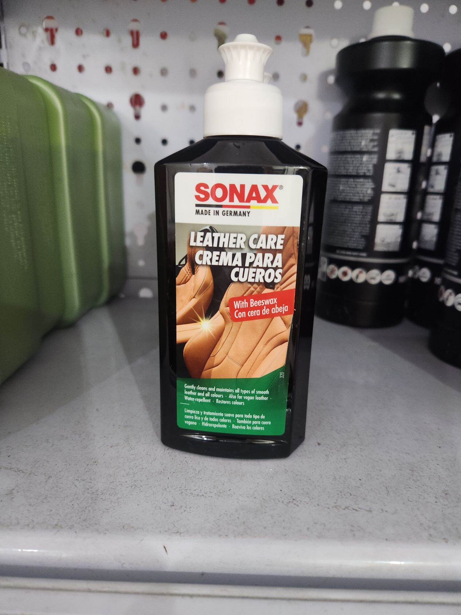 Kem dưỡng ghế da Sonax 291141 250ml(Mẫu Mới)