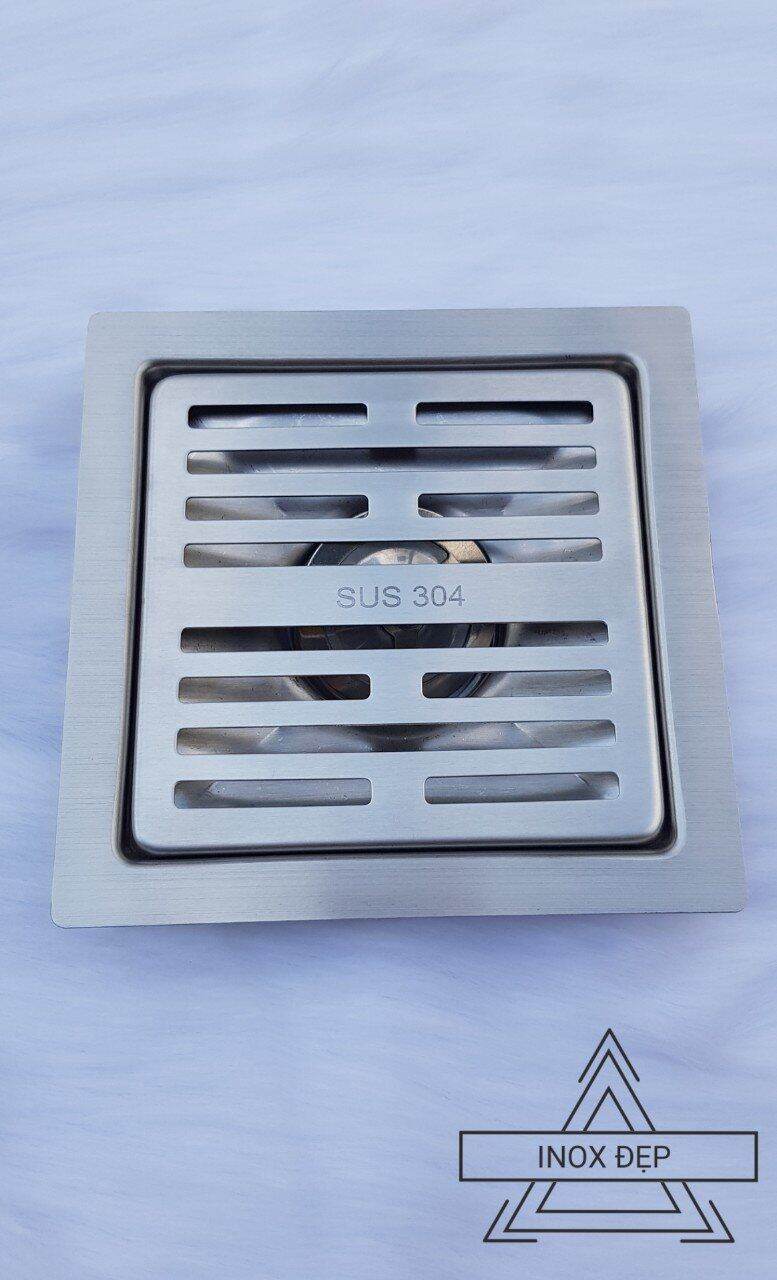 HỐ GA THOÁT SÀN (VUÔNG LƯỚI) CHỐNG HÔI THÔNG MINH 24/7 INOX 430
