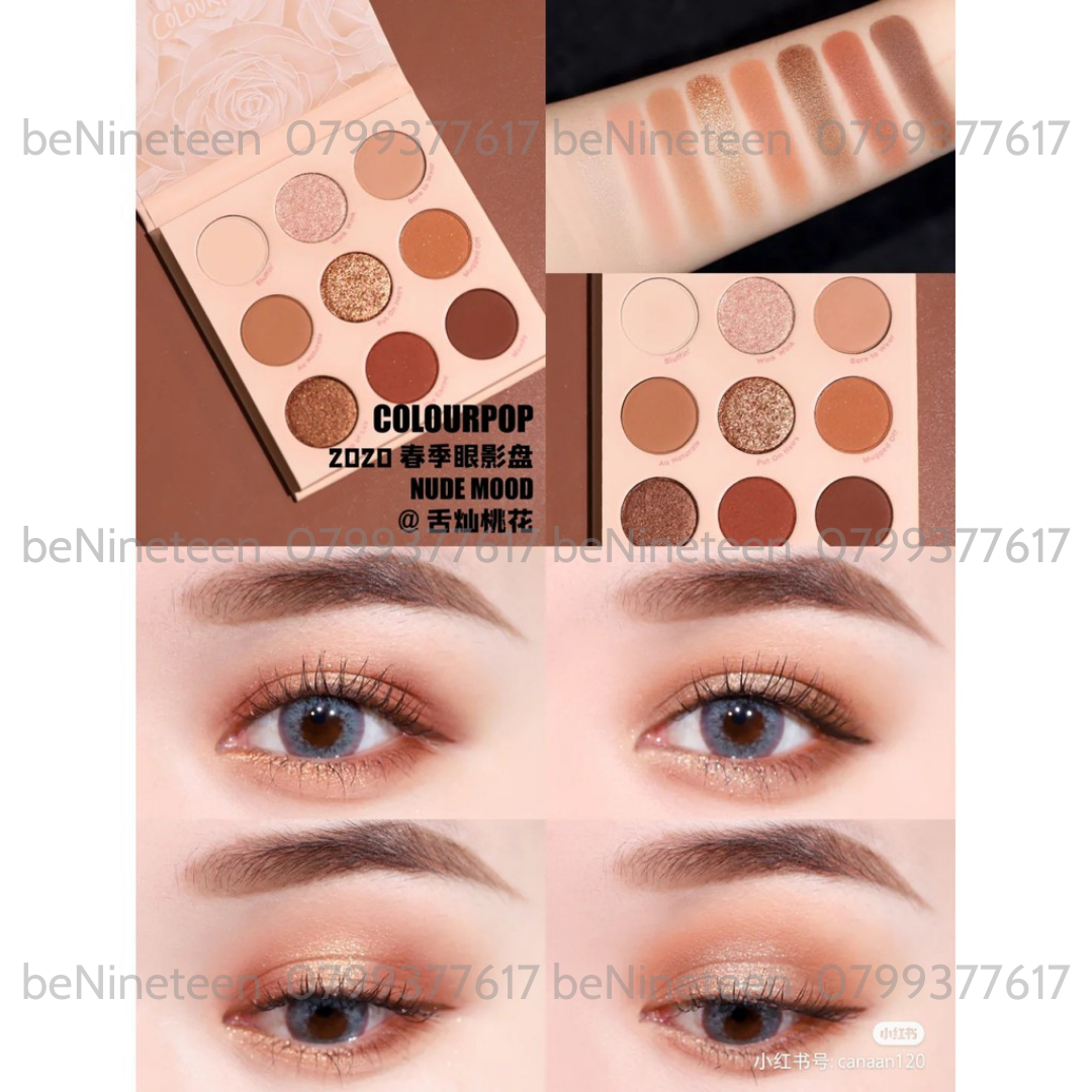 [NHIỀU DÒNG] Bảng Phấn Mắt Colourpop Baby Got Peach/ Going Coconuts/ Sweet talk [beNineteen Cosmetics]