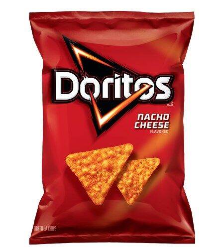 Bánh snack bắp fritolay's doritos nacho cheese 198.4g- nhập khẩu mỹ