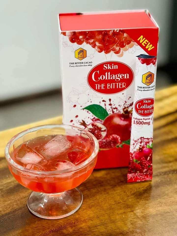 Collagen Lựu The Bitter hộp 15 gói