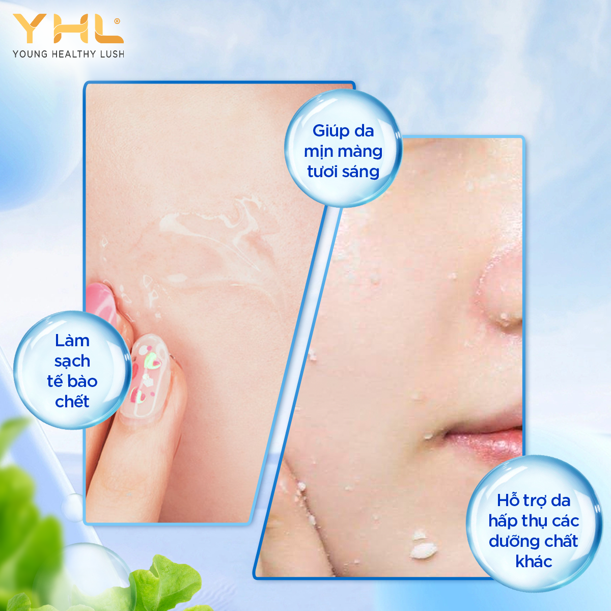 TẨY TẾ BÀO CHẾT YHL[ CHÍNH HÃNG SX HÀN QUỐC]