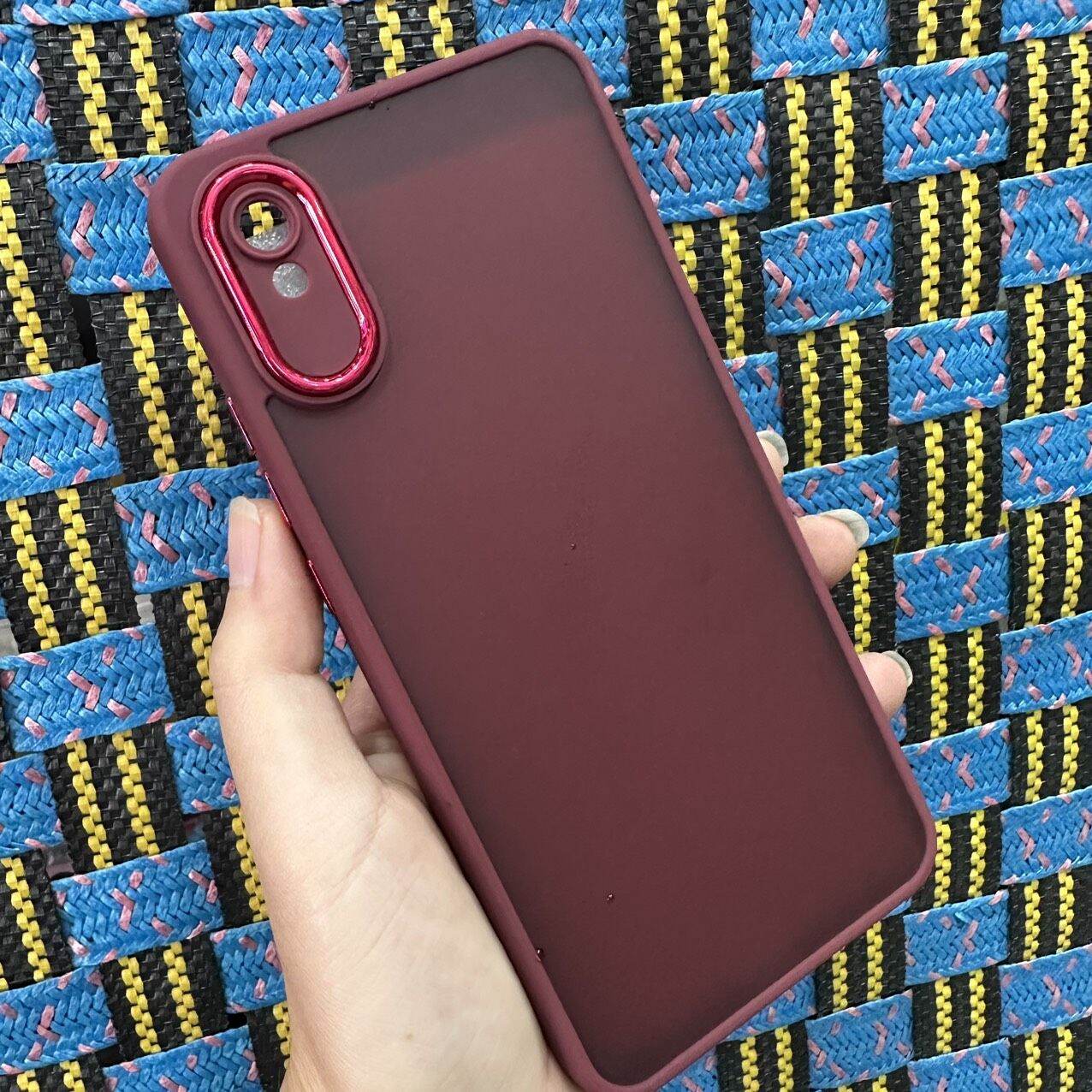 Case ốp lưng Xiaomi redmi 9A viền dẻo lưng nhám mờ bảo vệ camera