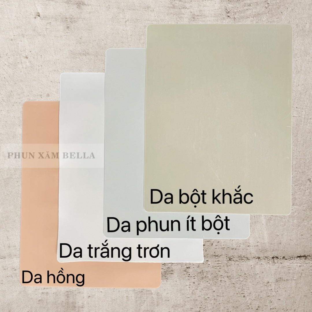 Da giả học phun xăm, da giả tập xăm