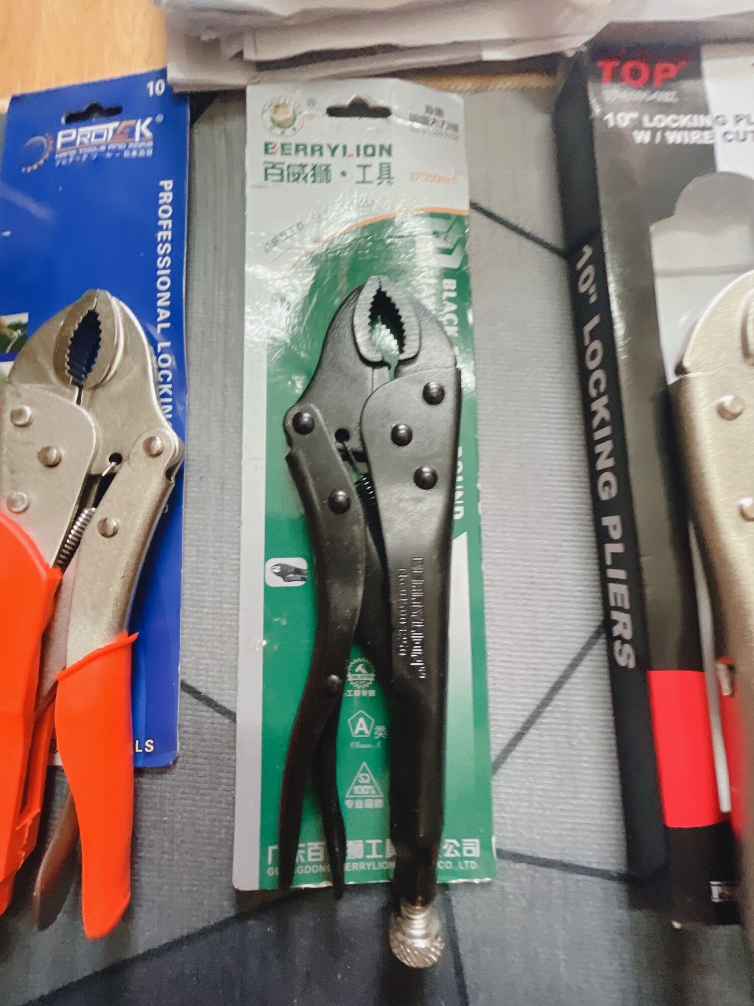 Kìm bấm chết mỏ cong 10 inch hàng chính hãng