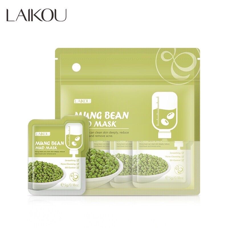 Mặt nạ bùn đậu xanh Laikou