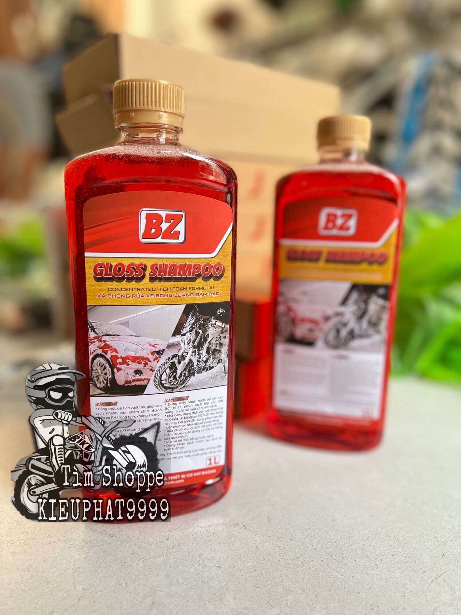 Xà Bông rửa Xe Bz Đậm đặc 1L