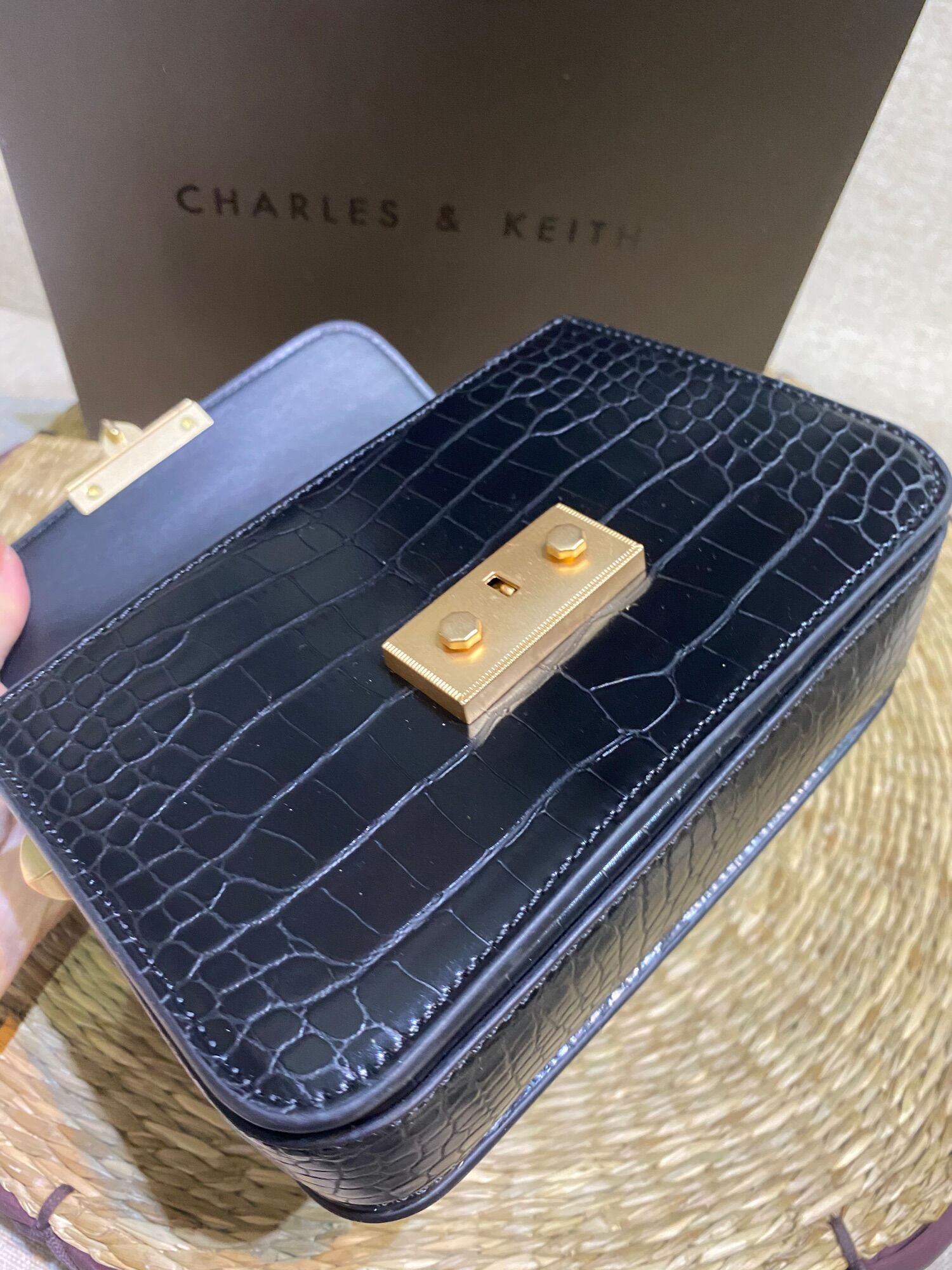 Túi Chữ C Hàng Xuuuất size mini 18cm