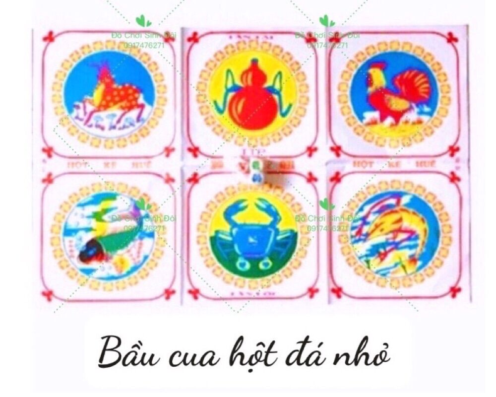 Bầu cua hột đá nhỏ