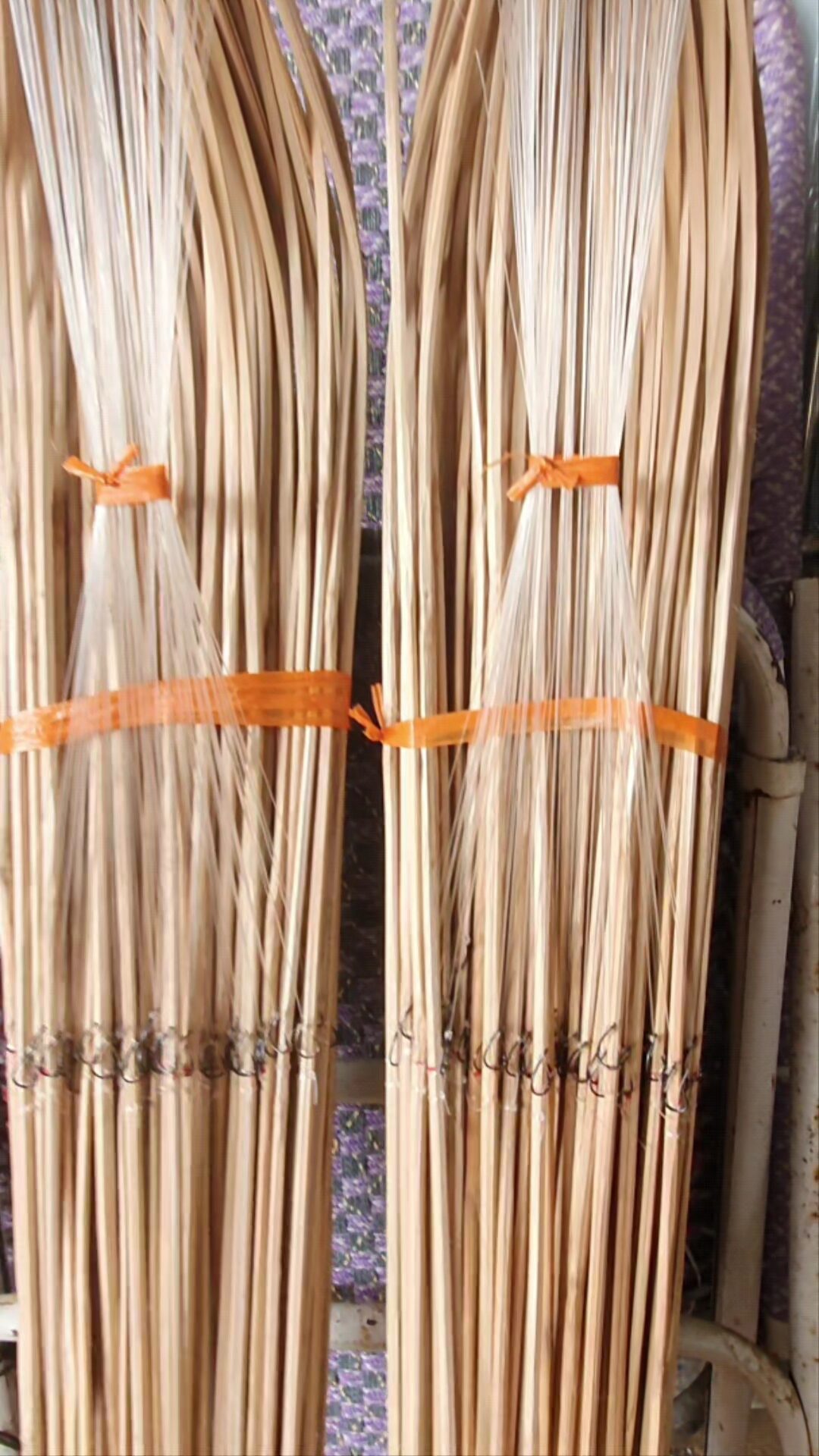 Combo 30 cần câu tre, cần câu cắm cá lóc, cá trê. cần dài 1m2