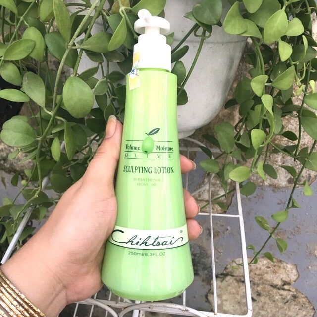 Gel tạo kiểu và dưỡng ẩm dành cho tóc xoăn chihtsai olive