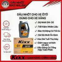 Dầu Nhớt Kixx G1 SN PLUS 5W-30 (Can Nhựa - 4L) - Dùng Cho Xe Xăng - Bền Máy & Tiết Kiệm Nhiên Liệu