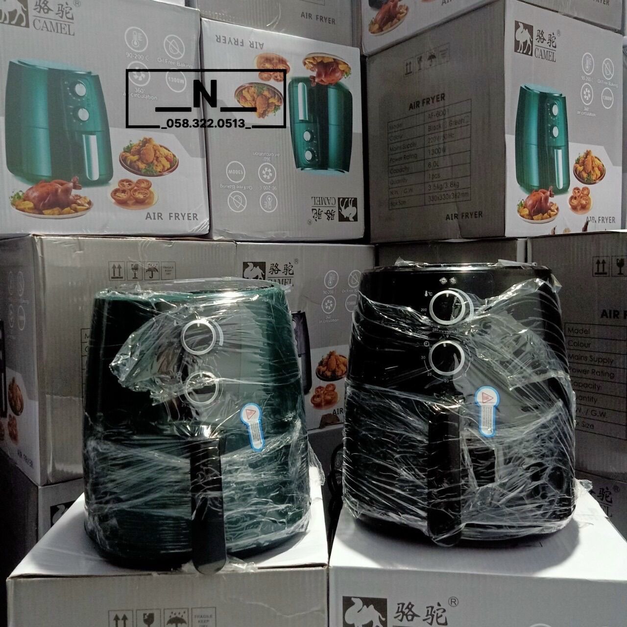 Nồi chiên không dầu Camel 6L