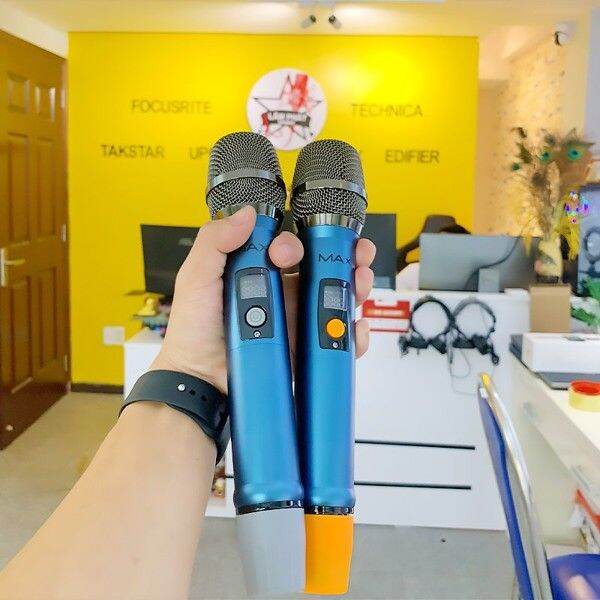 Micro không dây cao cấp Max 56 (Bộ 2 Micro)