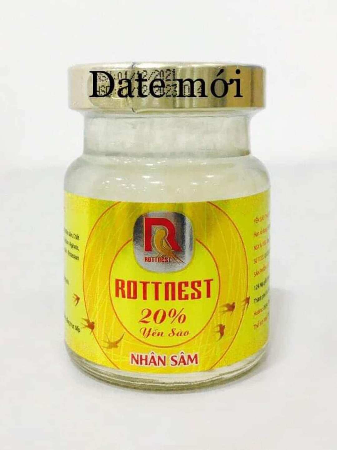 Yến rottnest nhân sâm 20% yến nhân sâm