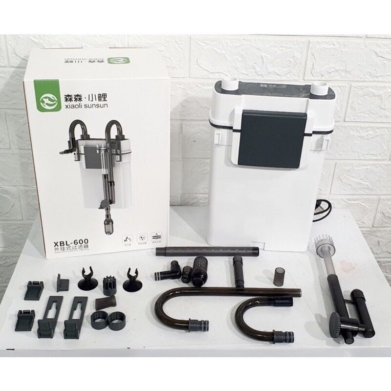 Máy lọc treo xbl 600 có lọc váng , máy lọc treo thủy sinh , máy lọc treo hồ cá