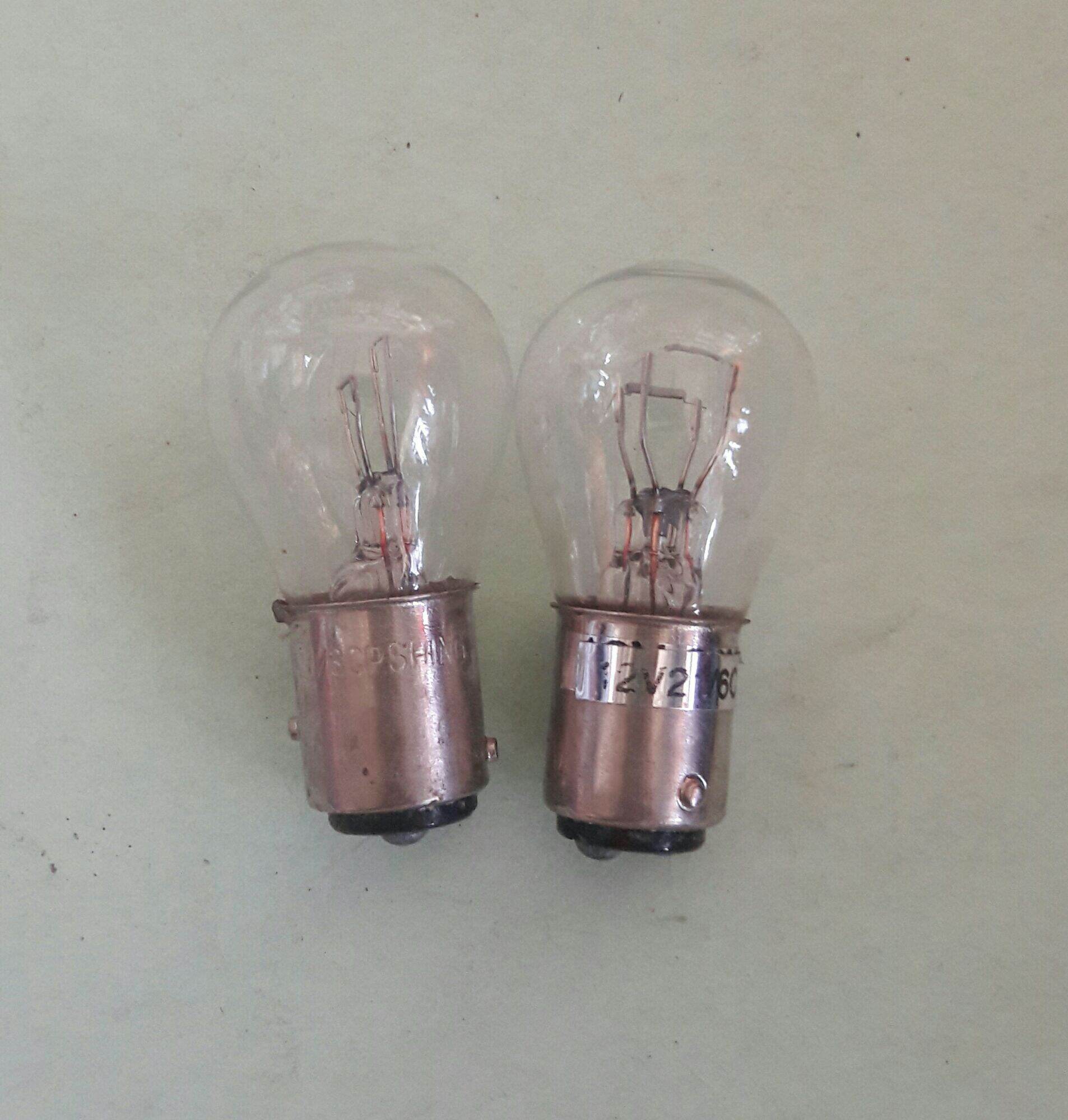 Bóng đèn sau xe máy, xe tải 6v, 12v