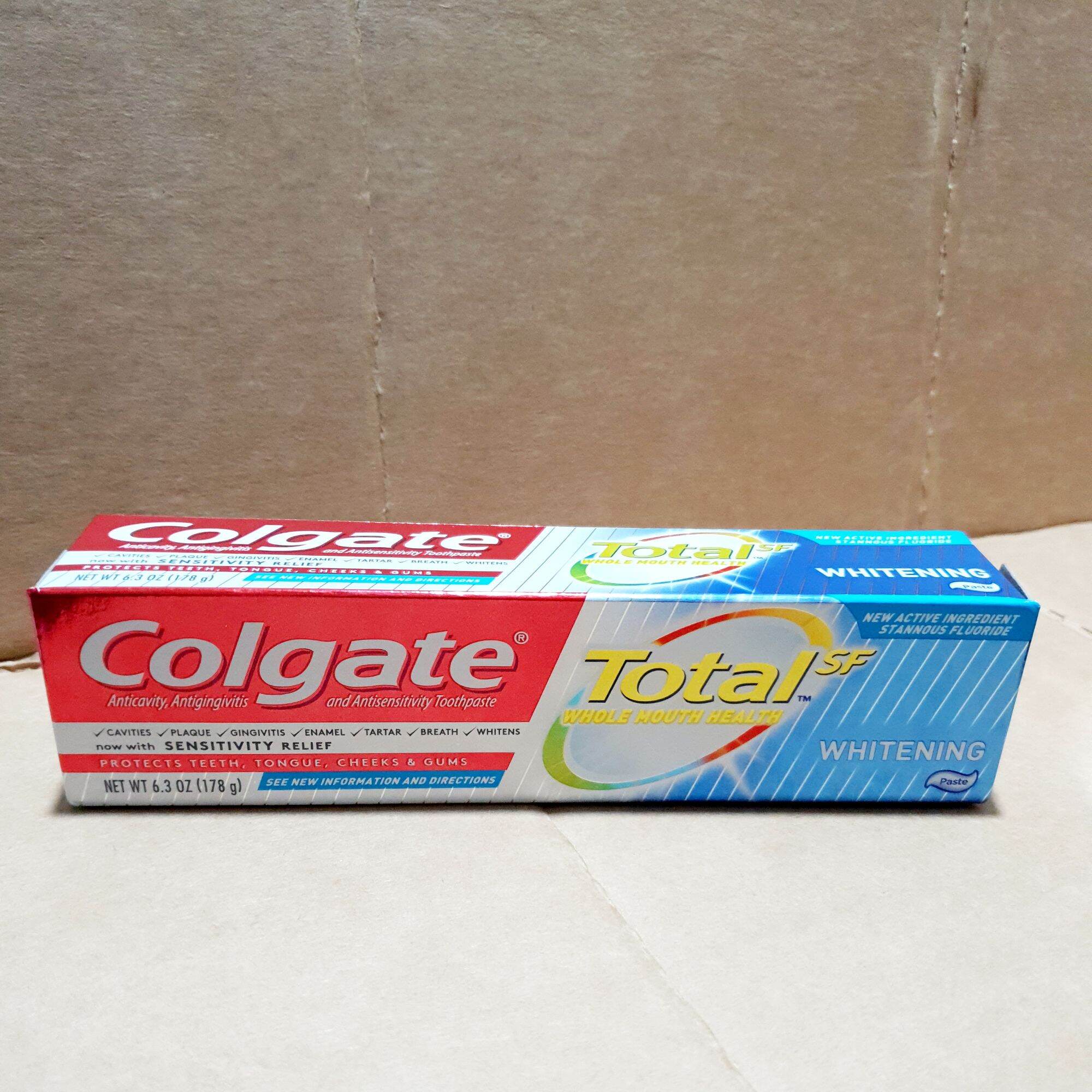 Kem đánh răng COLGATE TOTAL ADVANCED WHITENING của MỸ 178 gr