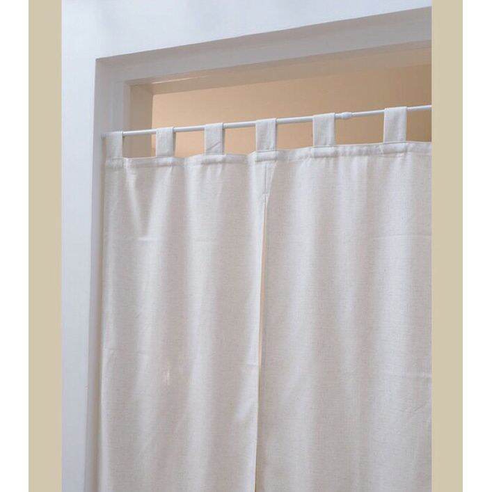 Rèm Cửa Vải Canvas Thô Mộc Vintage - Không Kèm Thanh Treo