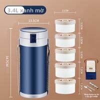 UKR | Hộp Cơm Đa Lớp Cách Nhiệt 24H