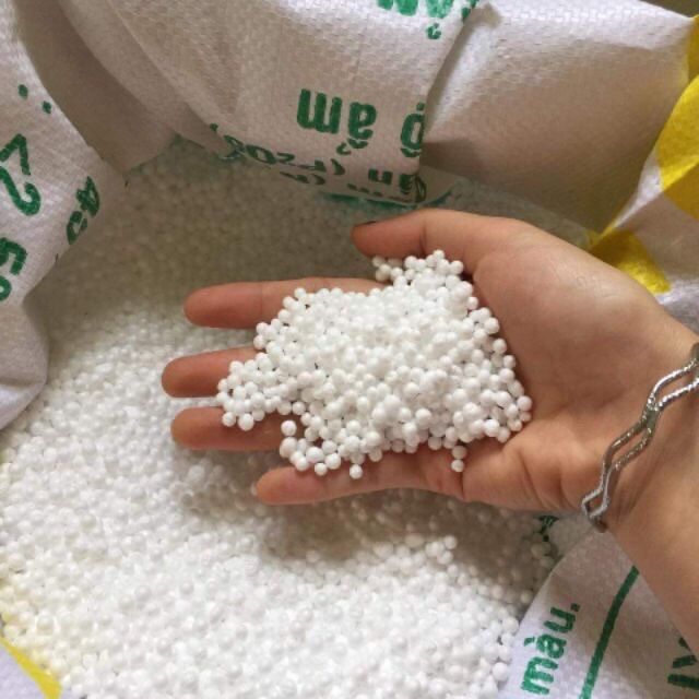 Hạt xốp câu lăng xê, hạt xốp trắng.