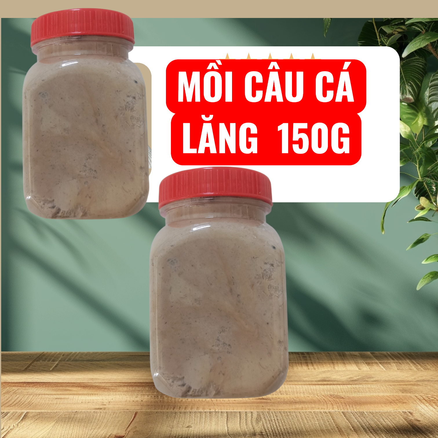 1 hủ mồi câu cá lăng 150g