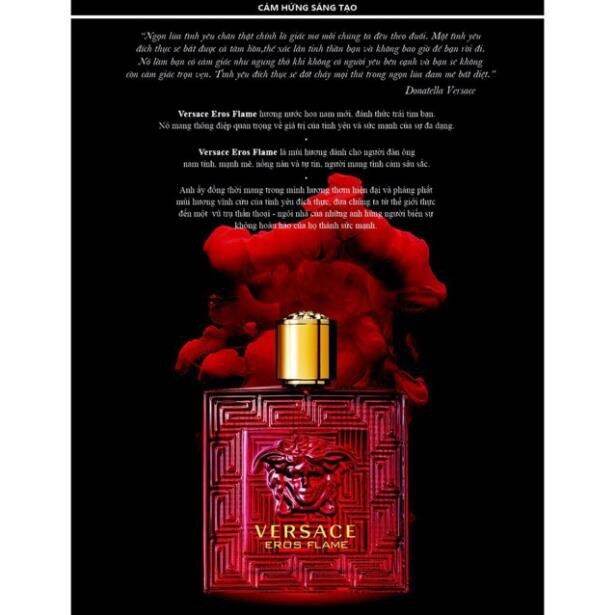Nước Hoa Versace đỏ 100ml Hàng Chính Hãng