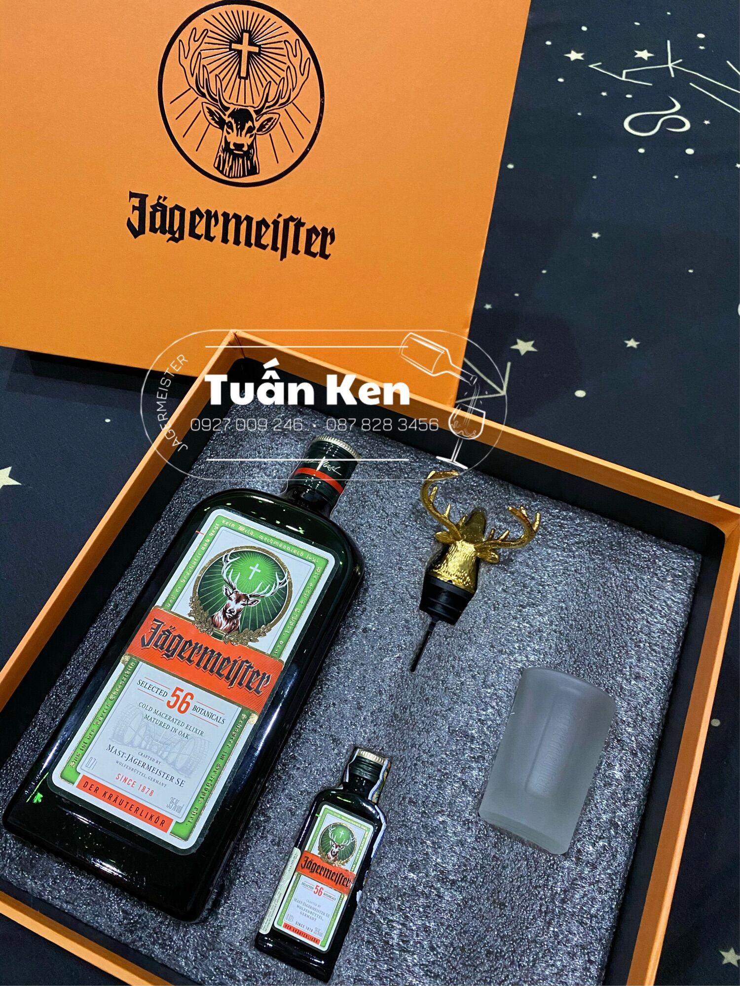 Set quà jaermeister 700ml