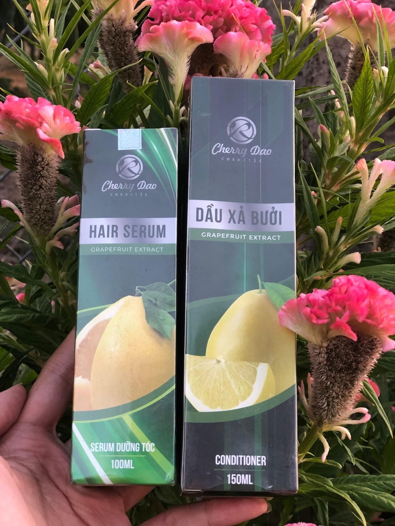 Tinh dầu bưởi CRD ( dầu xả, dầu gội, xịt dưỡng )