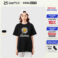 [CHỈ 15-17.11 TẶNG QUÀ ĐƠN TỪ 299K]Áo thun Relaxed Fit Hoa Cúc Doodle Coolmate
