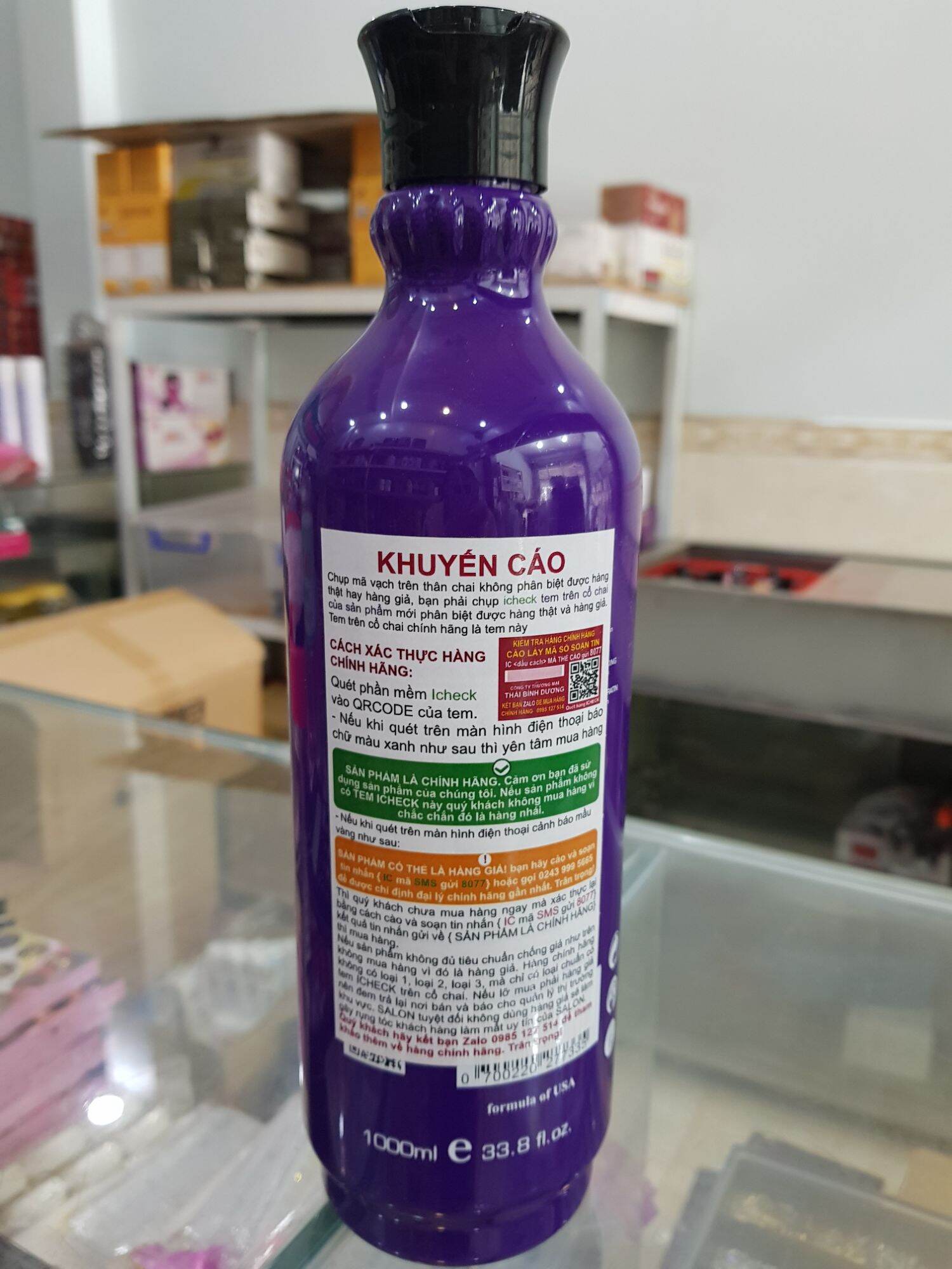 Phục hồi tóc hư tổn KERATIN NANO COMPLEX 1000ml (cam kết hàng 9 hãng 100%)
