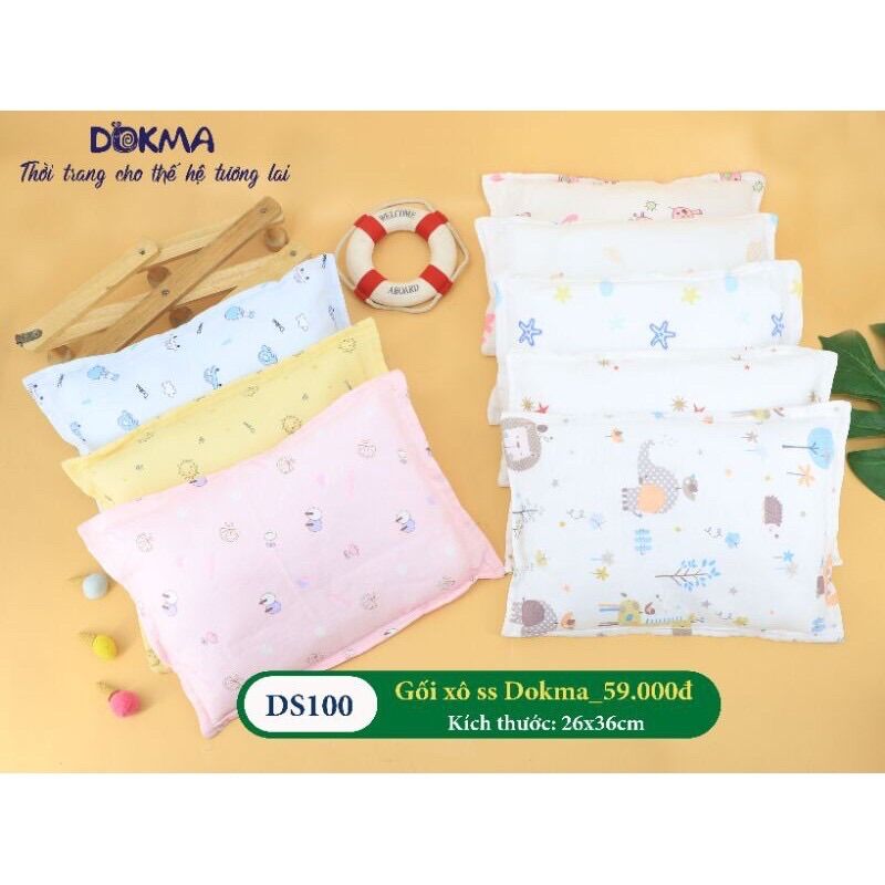 Gối nằm sợi Organic cho bé sơ sinh