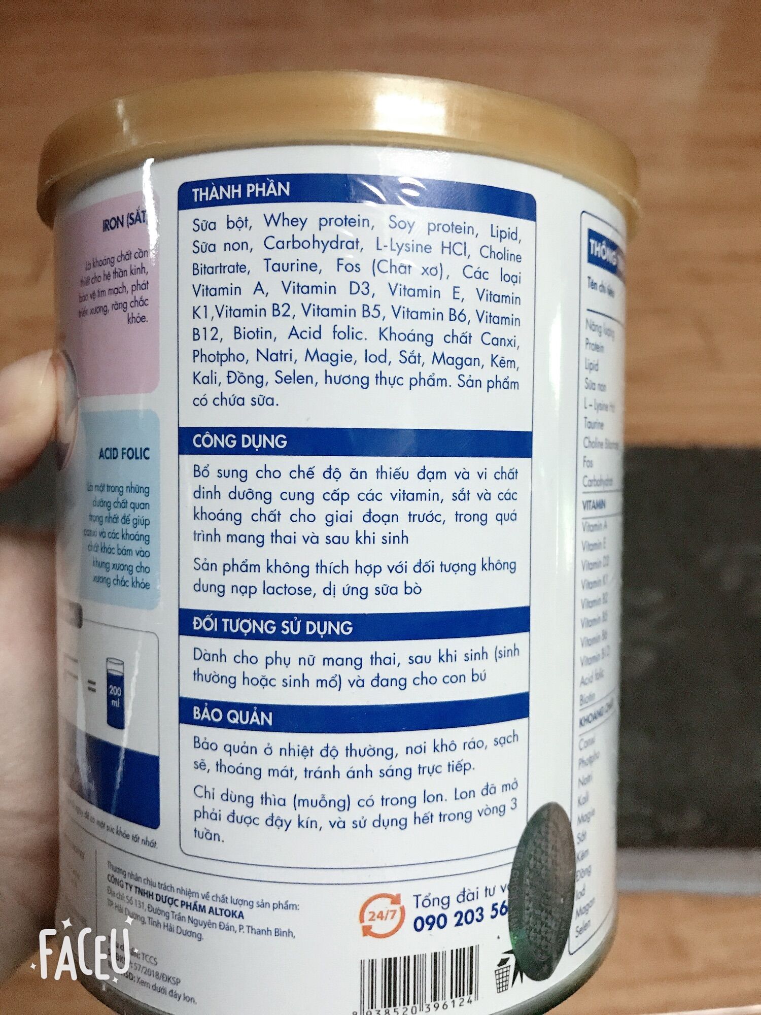 Sữa bầu Green Milk/ sữa non/ sữa bầu