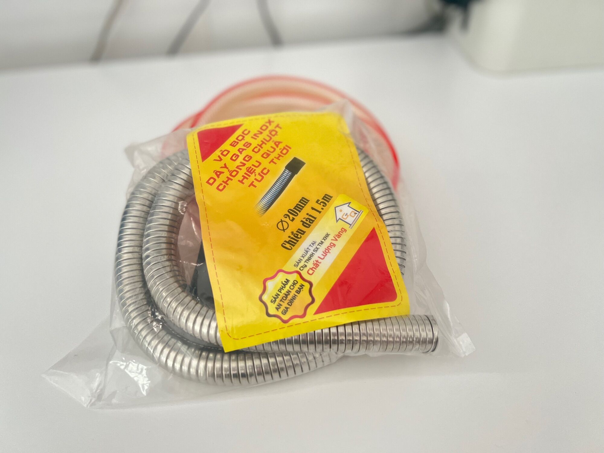 Dây Inox Bọc Bảo Vệ Dây Dẫn Gas