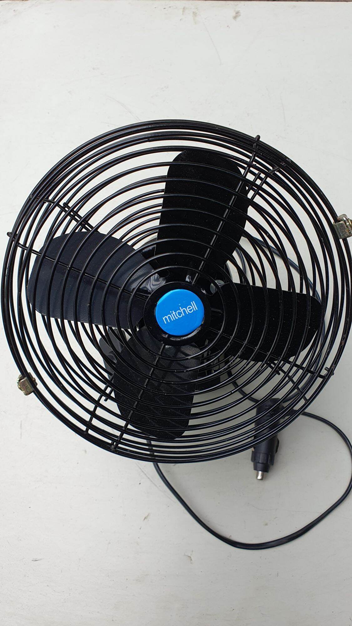 QUẠT KẸP CÁNH SẮT LỒNG SẮT 230MM
