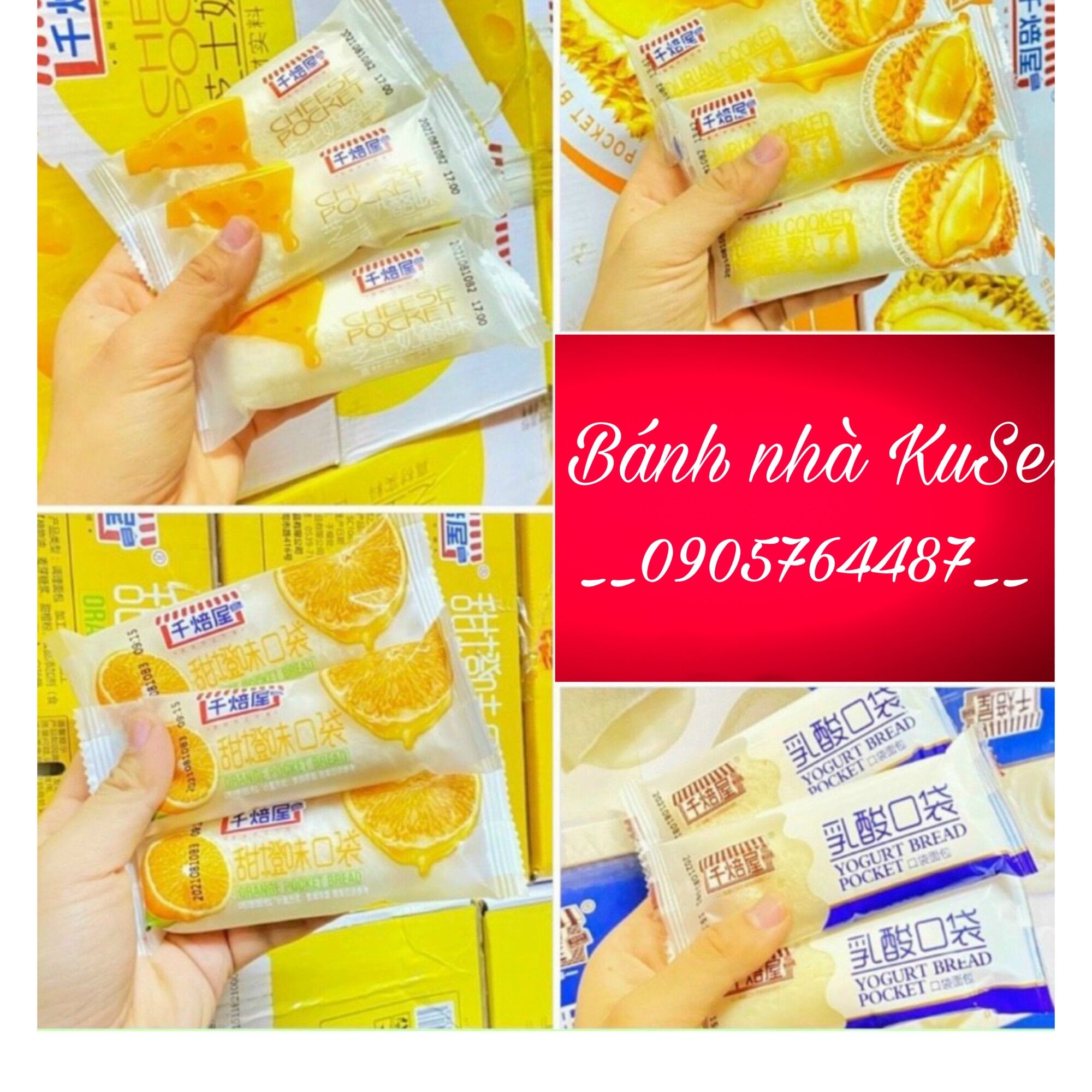 1kg__ bánh sữa chua mix 5 vị siêu chất