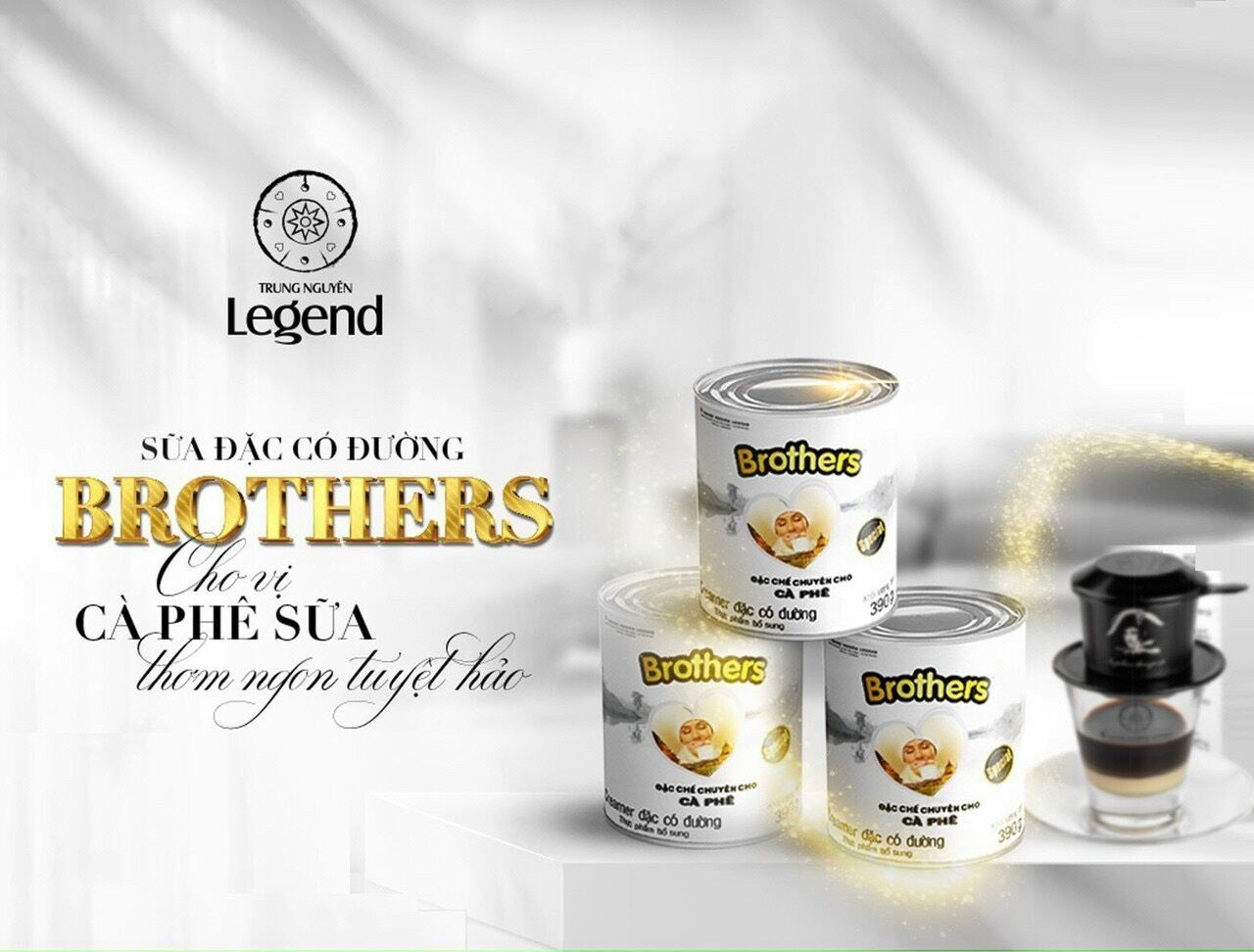 Sữa Đặc Brothers Trung Nguyên